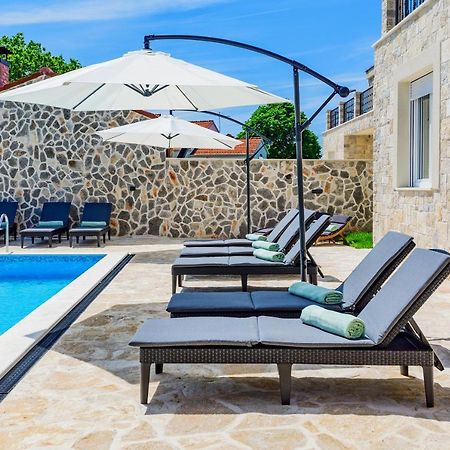 Luxury Stone Villa With Pool - Brisevo Ngoại thất bức ảnh
