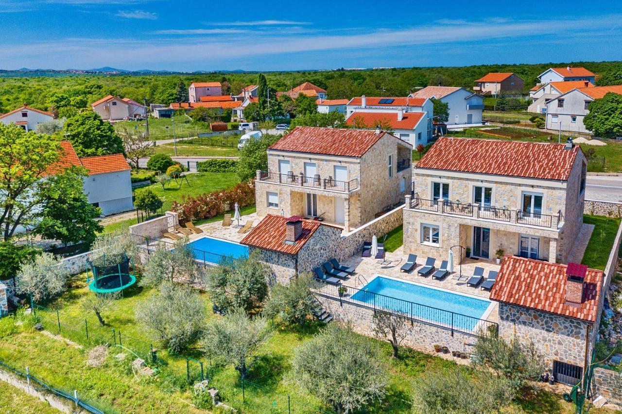 Luxury Stone Villa With Pool - Brisevo Ngoại thất bức ảnh